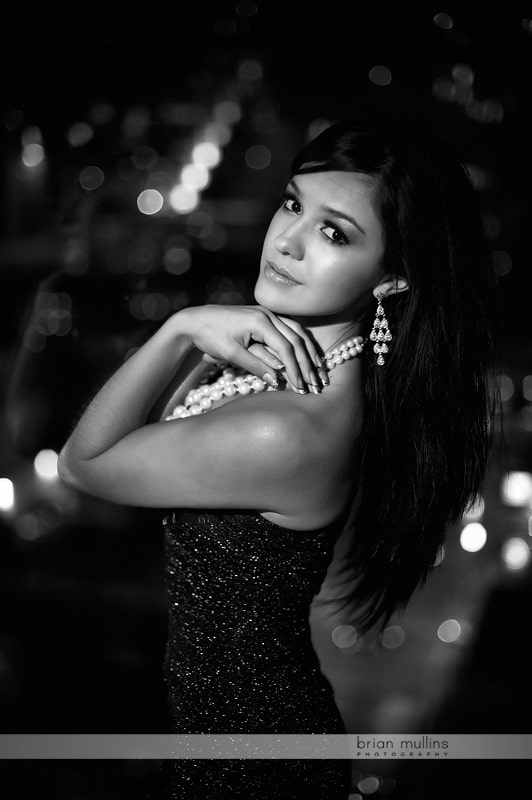 night modeling photography