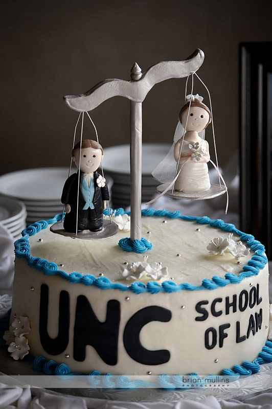 UNC Law cake