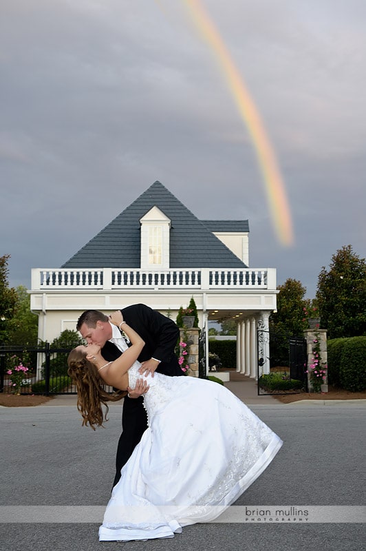 rainbows at weddings