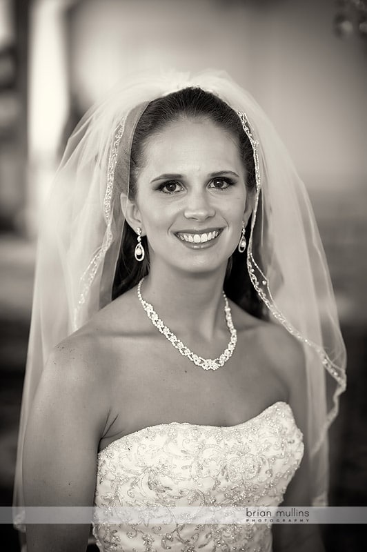 wedding day bridal portrait