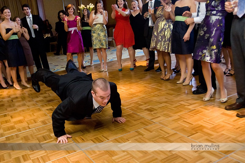 the worm wedding reception dance