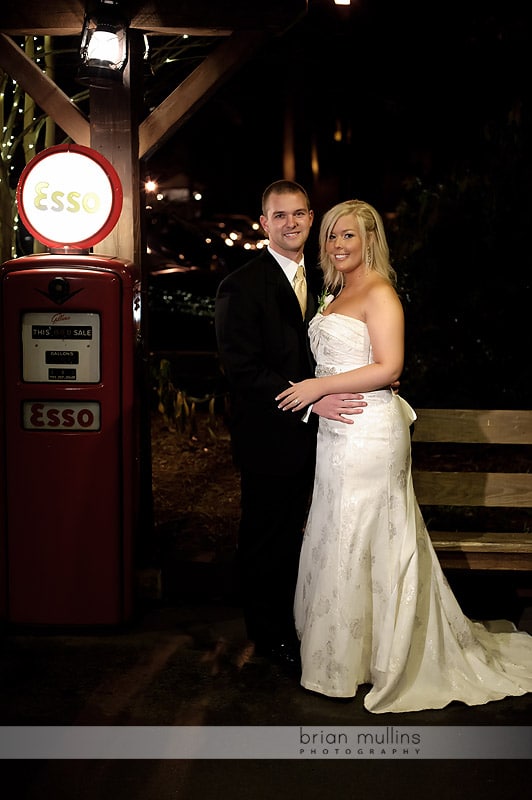 angus barn wedding portrait