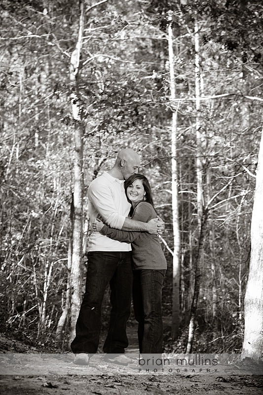 engagement session in Yates Mill Pond Park