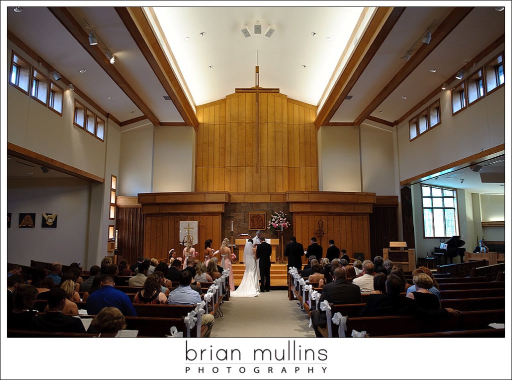 wedding ceremony in Raleigh, NC