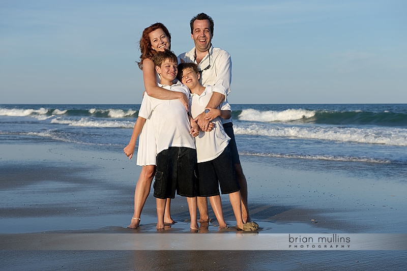 family beach portrait