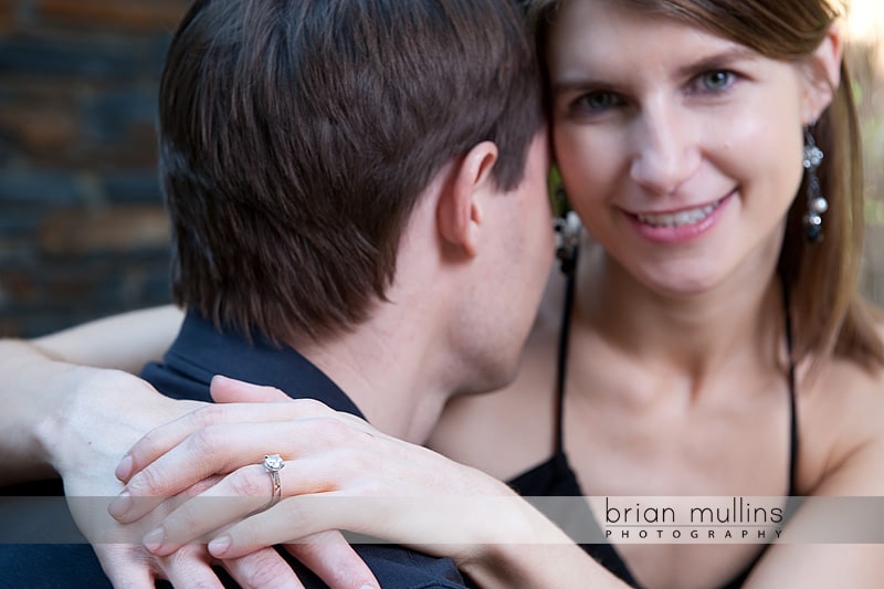 engagement session at Duke Gardens