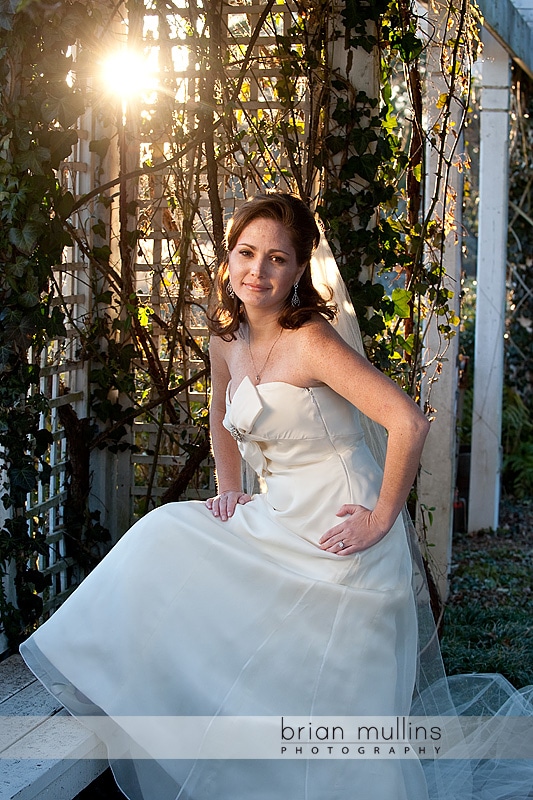 Fearrington inn Bridal portrait