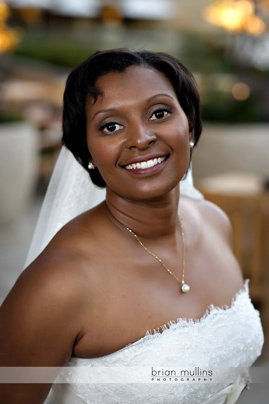 umstead hotel bridal portrait