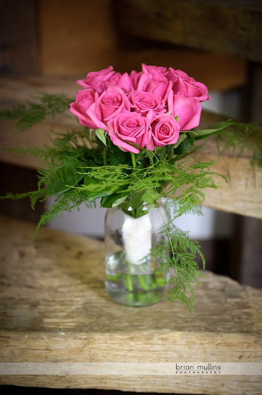 pink bridal bouquet