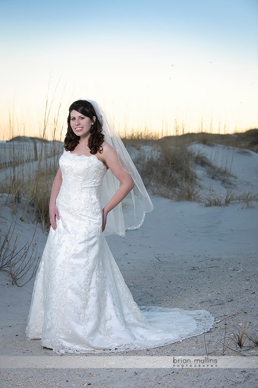 wrightsville beach bridal portrait