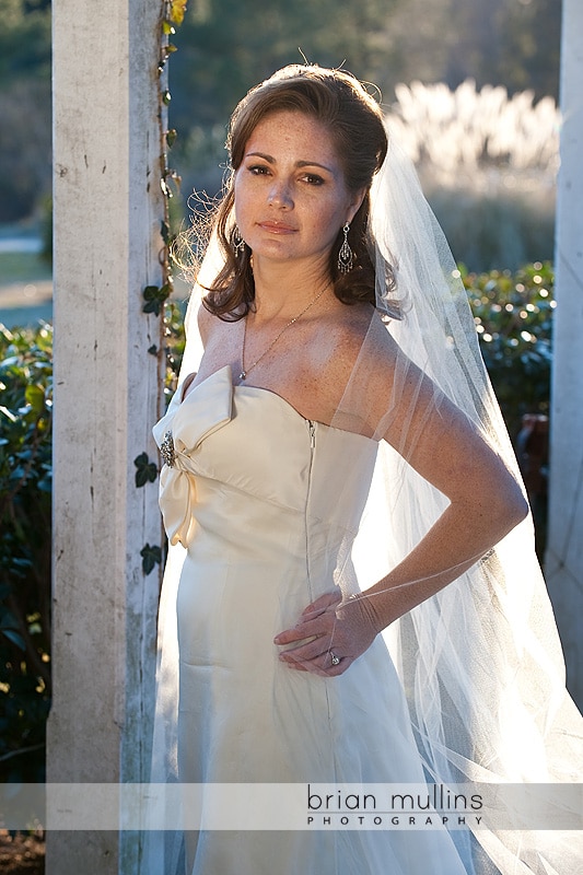 Fearrington inn bridal photography