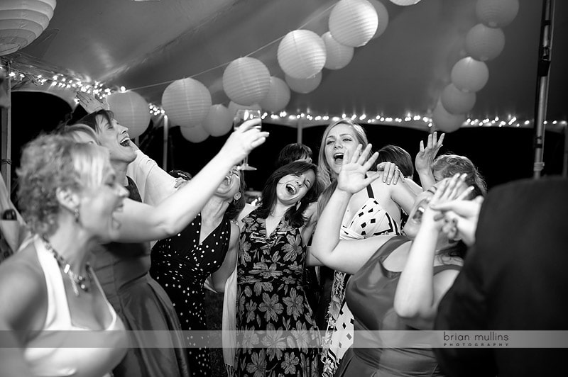 outdoor tent at wedding