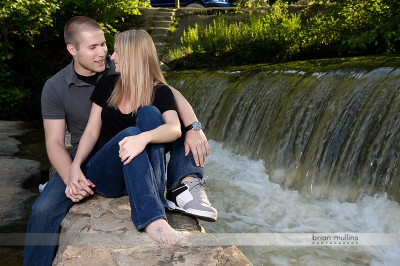 engagement session near water