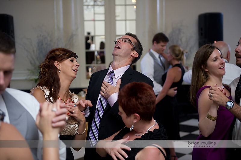 wedding reception in the Old Well Room