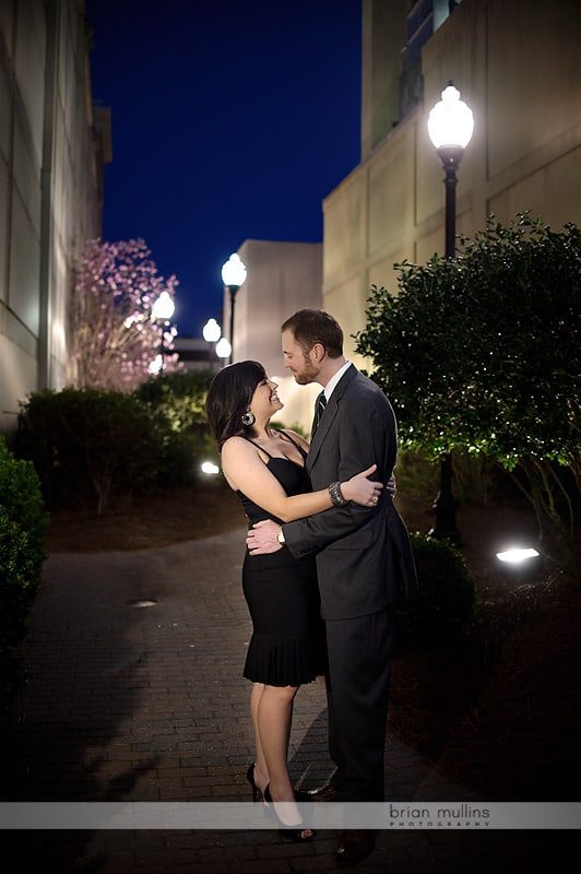 night engagment session