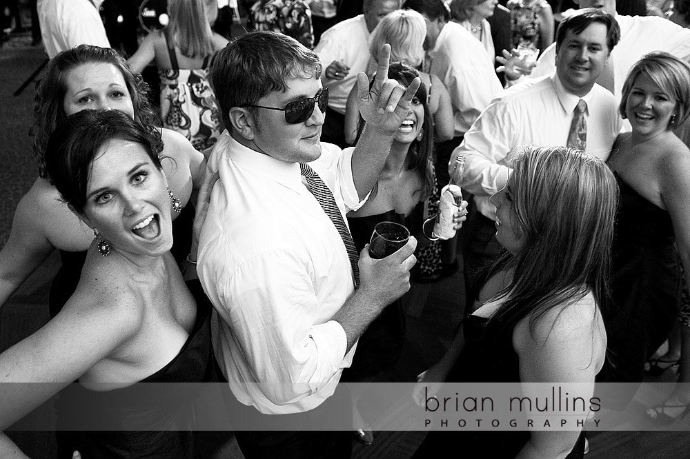 wedding reception dancing - Charlotte NC wedding photographer