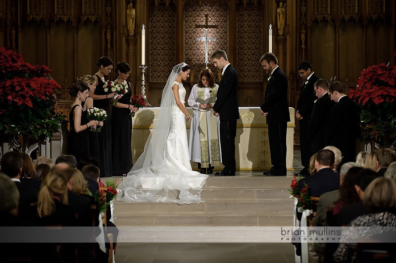 wedding photos at duke chapel