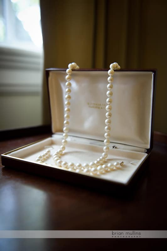 mothers pearls for wedding day