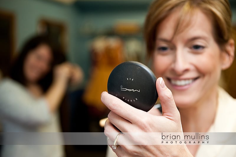 Bride getting ready - Greensboro Wedding Photography