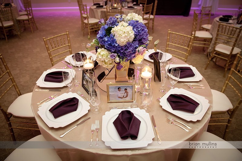 wedding table setting