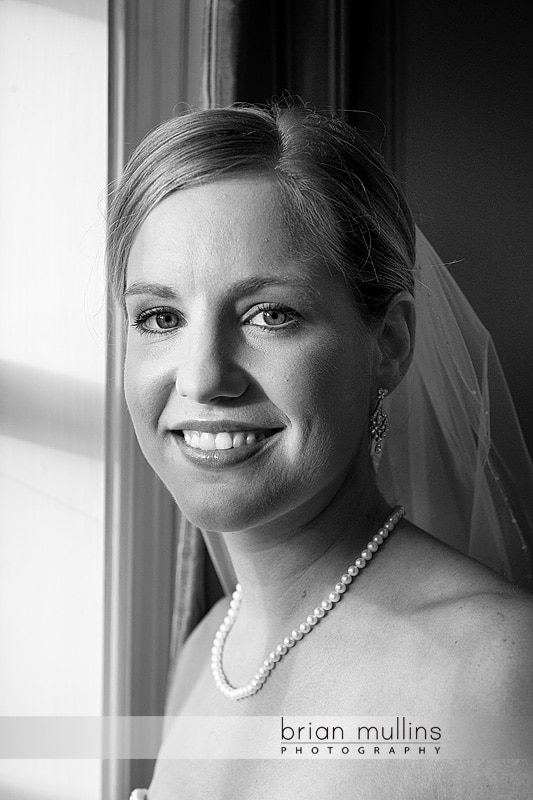 Wedding day portrait at Jones Chapel