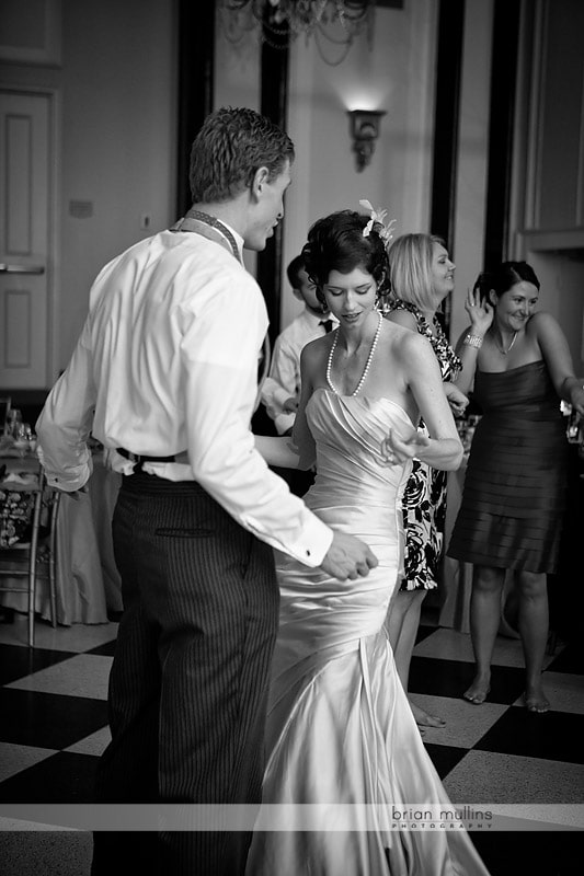 dancing at carolina inn wedding reception