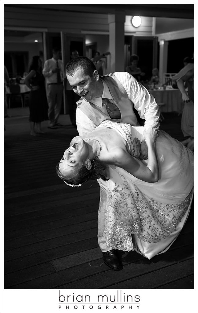 wedding reception dancing