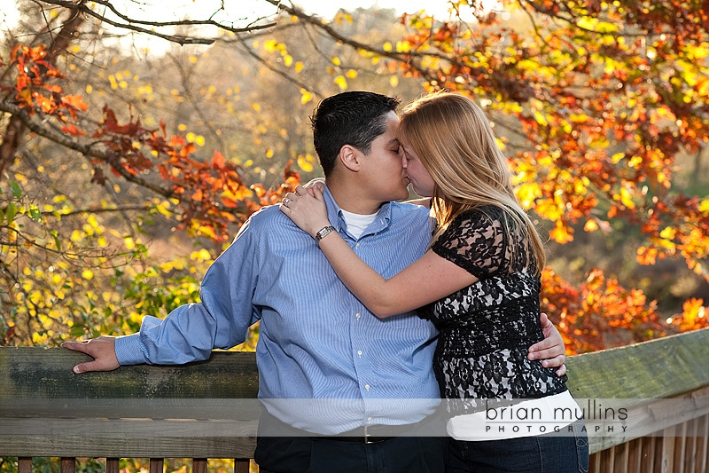 Raleigh NC Engagement session in Fall