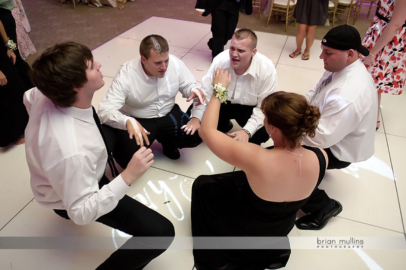 wedding reception dancing at Grand Marquis