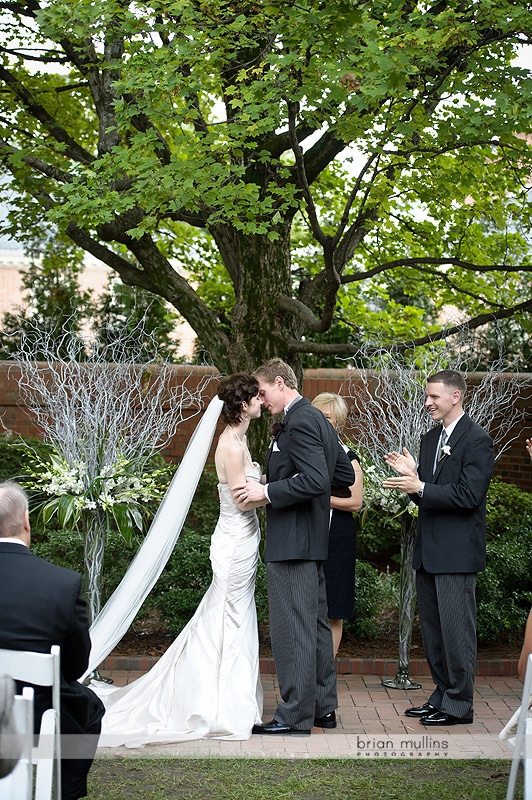 Wedding ceremony at Carolina Inn