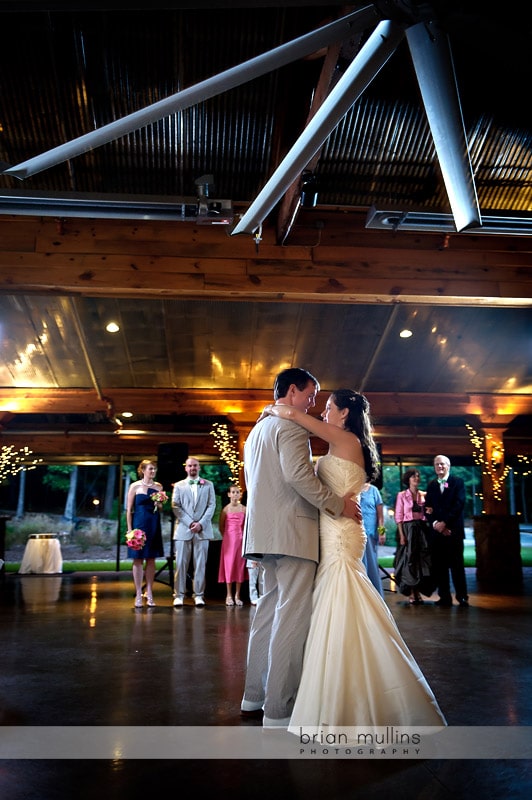 angus barn pavilion wedding dance