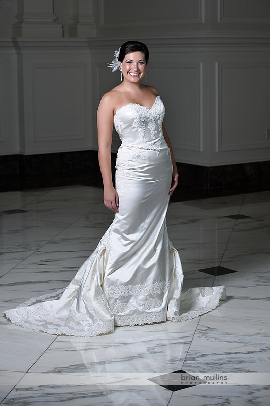 bridal portrait at the state club