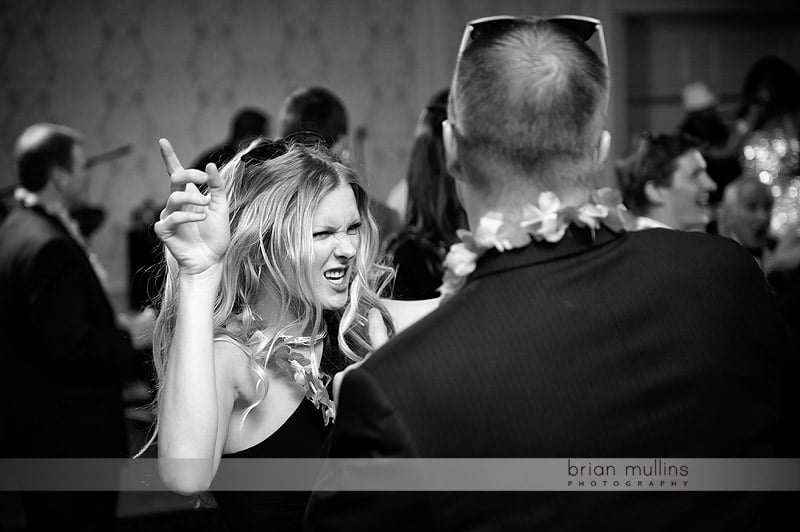 fun wedding reception dancing