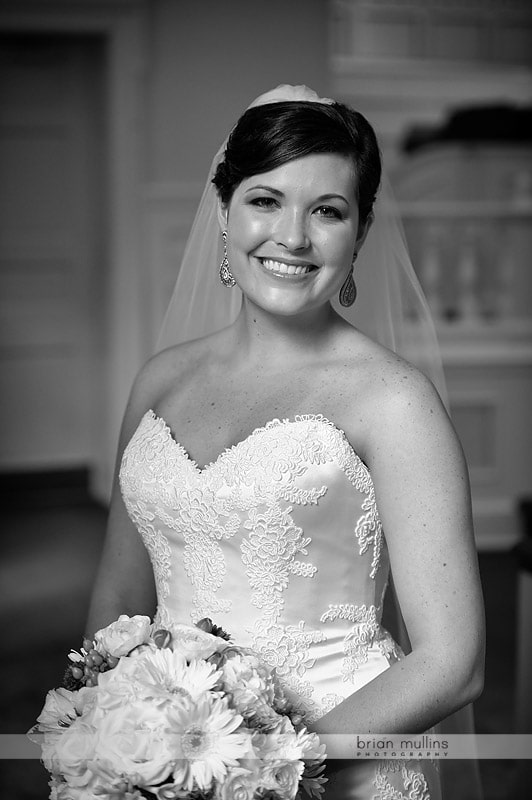 wedding day bridal portrait