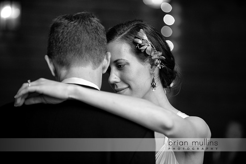 wedding reception dancing at barn at valhalla