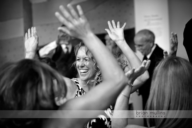 dancing at museum of natural sciences wedding