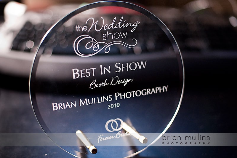 Raleigh wedding photographer wins bridal show award