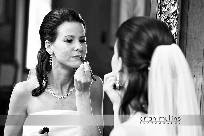 Bride getting ready - Raleigh Wedding Photographer