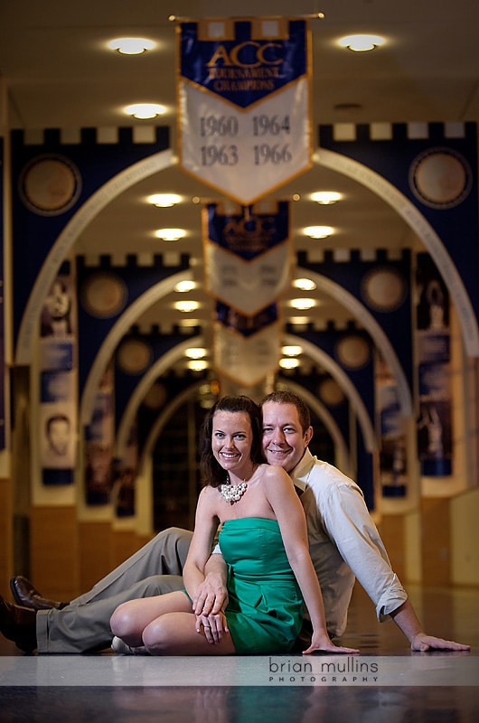 cameron stadium engagement photography