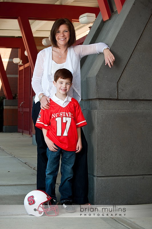 Family portrait in Raleigh