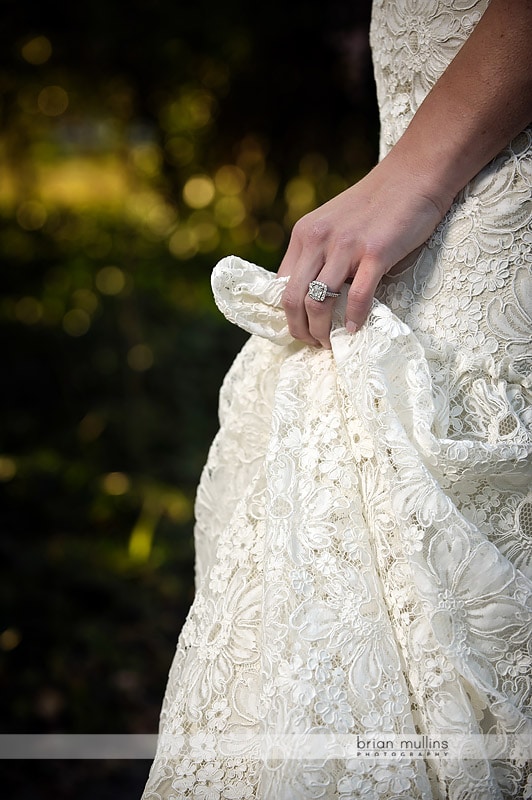 bridal portrait details