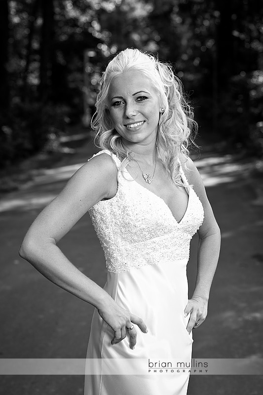 wedding day bridal portrait