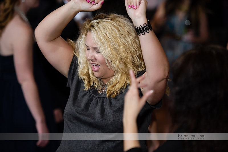 wedding reception dancing