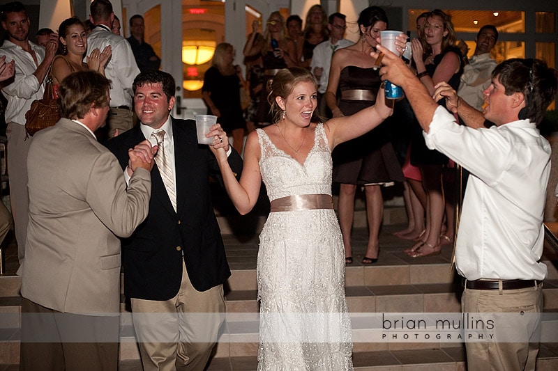 Bald Head Island, NC Wedding Exit