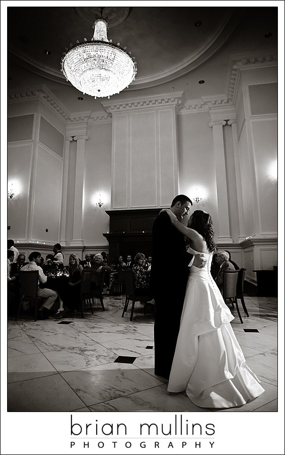 First dance at the State Club in Raleigh NC