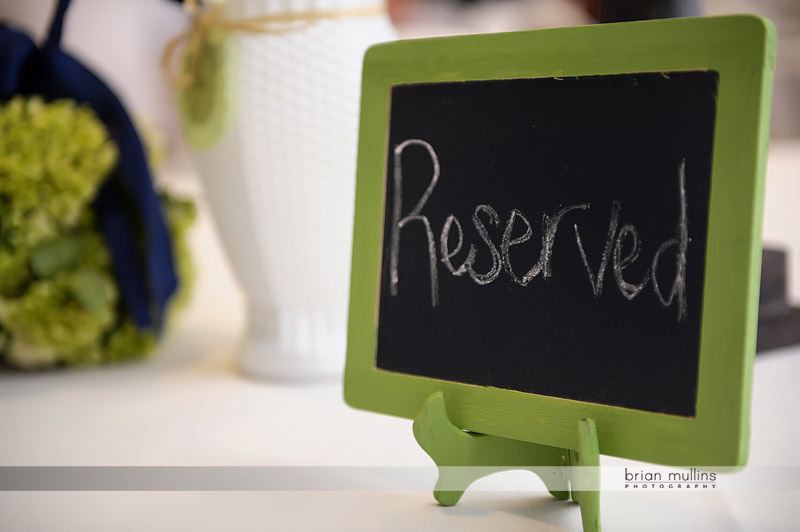 chalk board table numbers