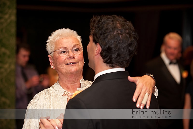 Raleigh Wedding Photographer - groom dances with mom