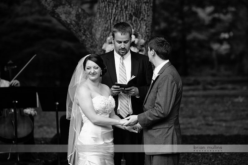 wedding at coker arboretum