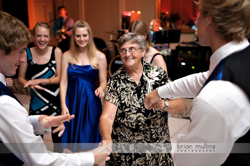 grandma dancing at wedding
