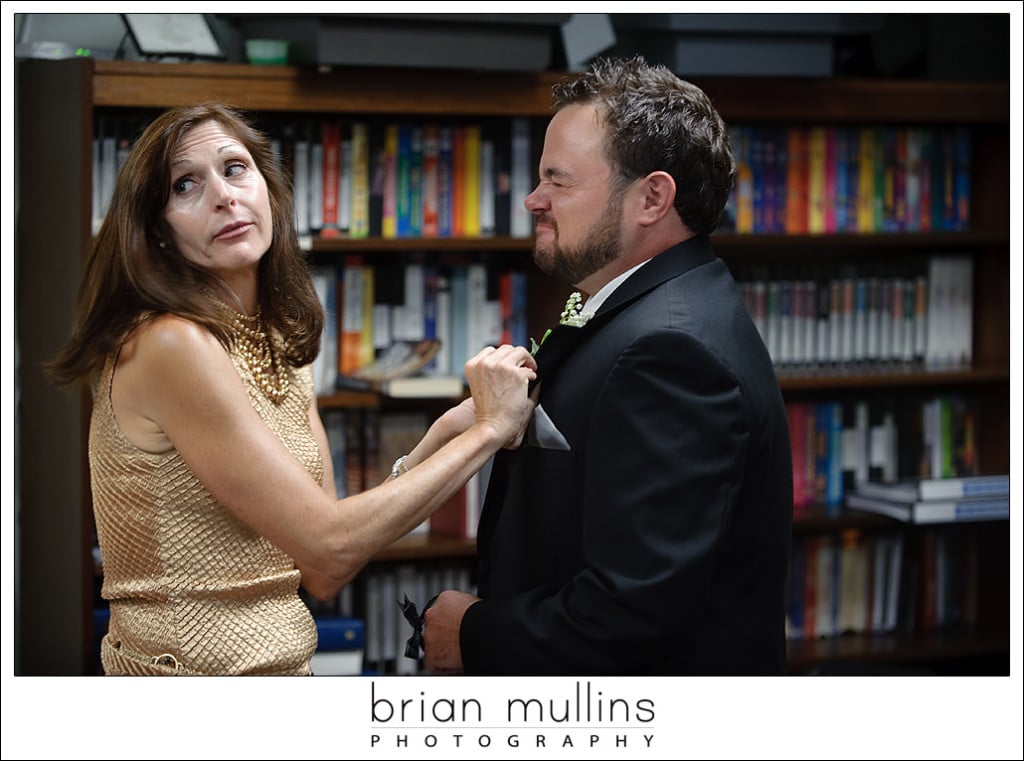 pinning of the boutonniere